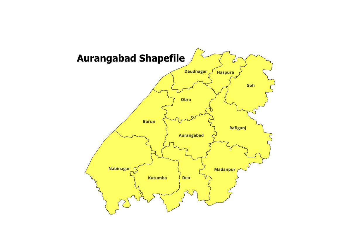 Aurangabad Shapefile