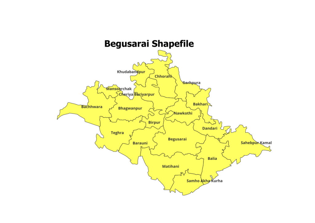 Download Bihar All District & Blocks Shapefile (2024) - Map GIS