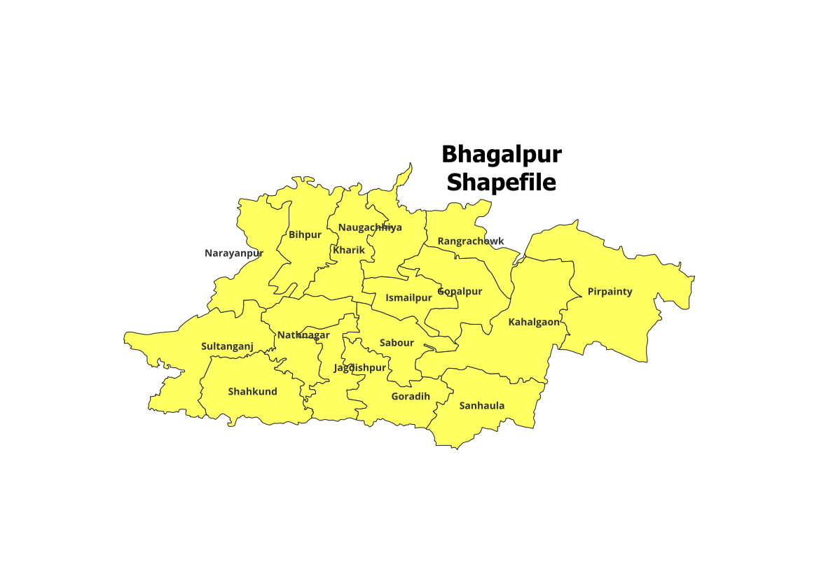 Bhagalpur Shapefile
