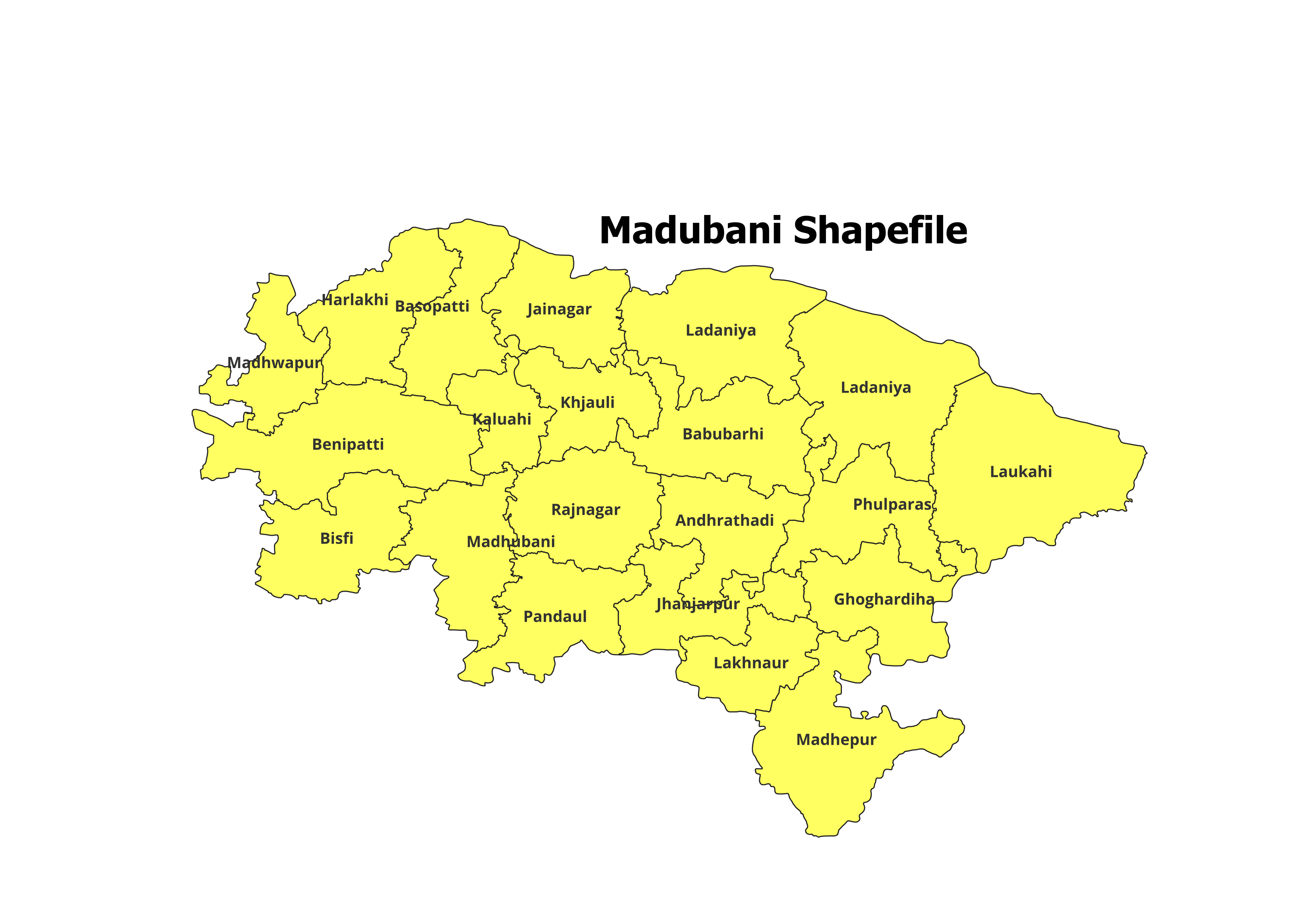 Madubani Shapefile