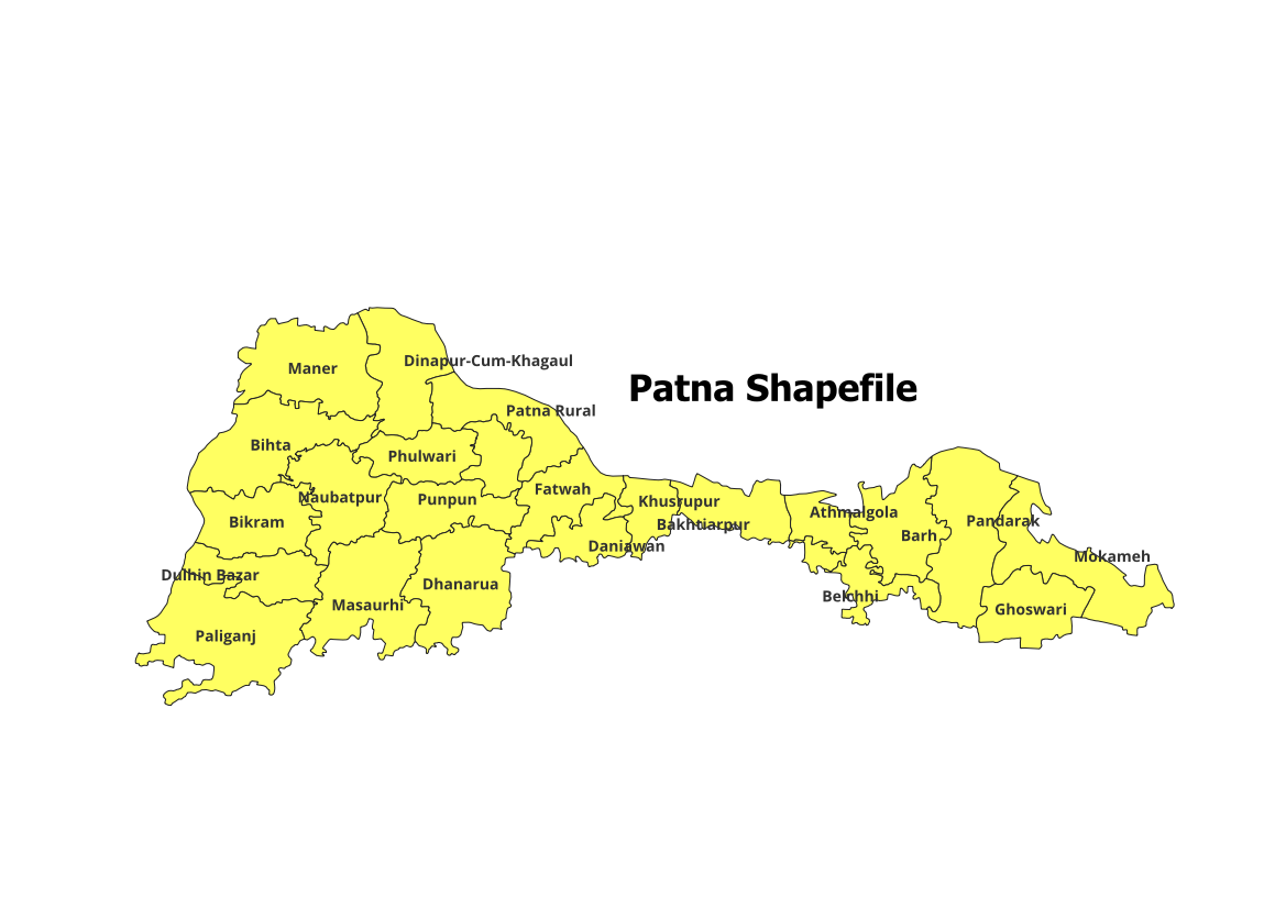 Patna Shapefile