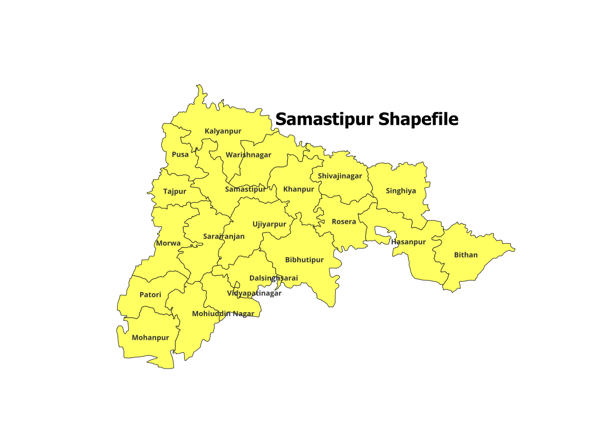 Samastipur Shapefile